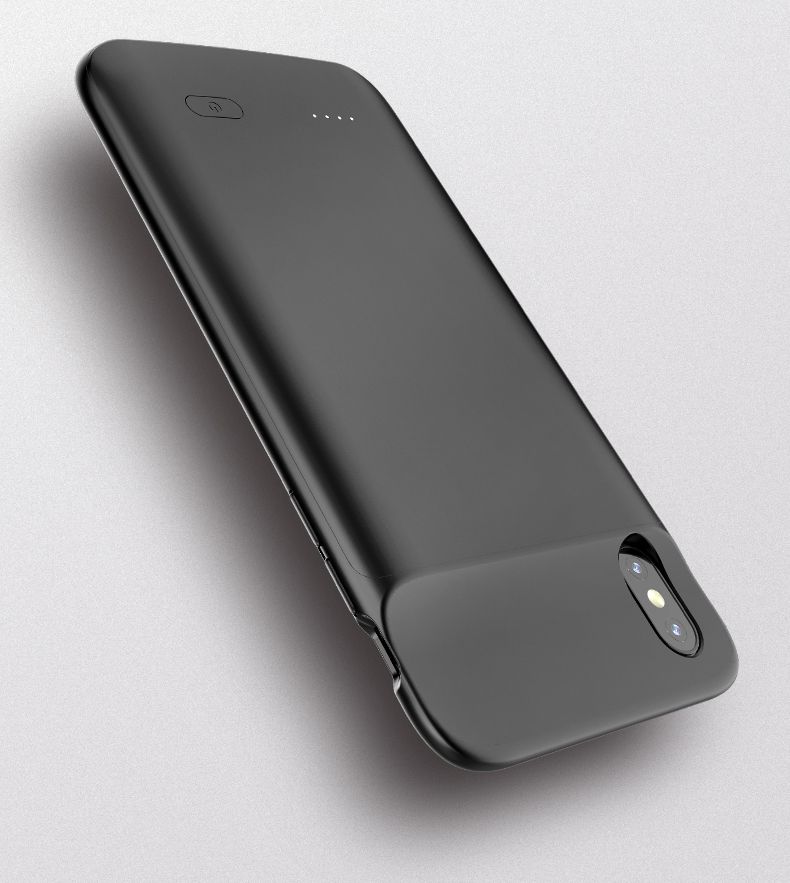 etui Tech-protect Battery Pack 4100mah Czarne Apple iPhone X / 7