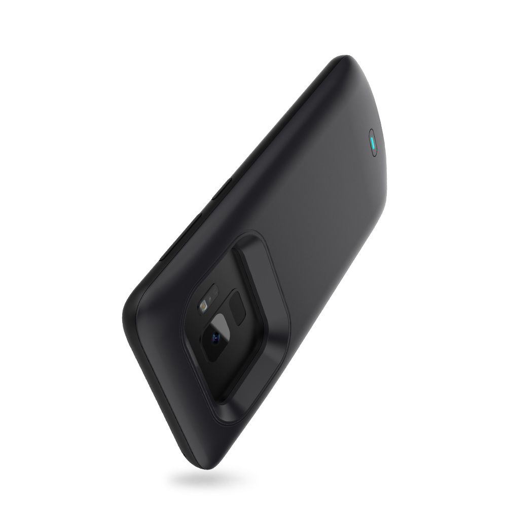 etui Tech-protect Battery Pack 4700mah Czarne Samsung Galaxy S9 / 2