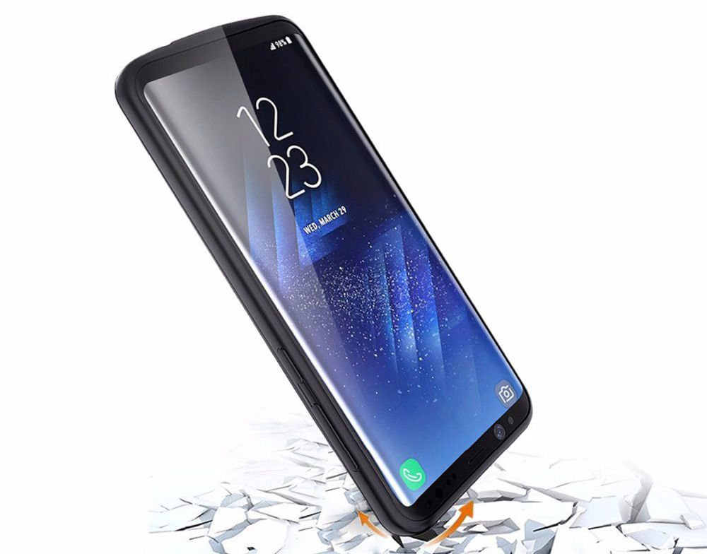 etui Tech-protect Battery Pack 5000mah Czarne Samsung Galaxy S8 / 3