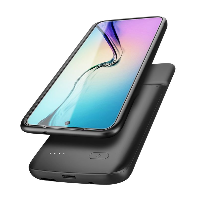 etui Tech-protect Battery Pack 6000mah Czarne Samsung Galaxy S20 Plus / 4