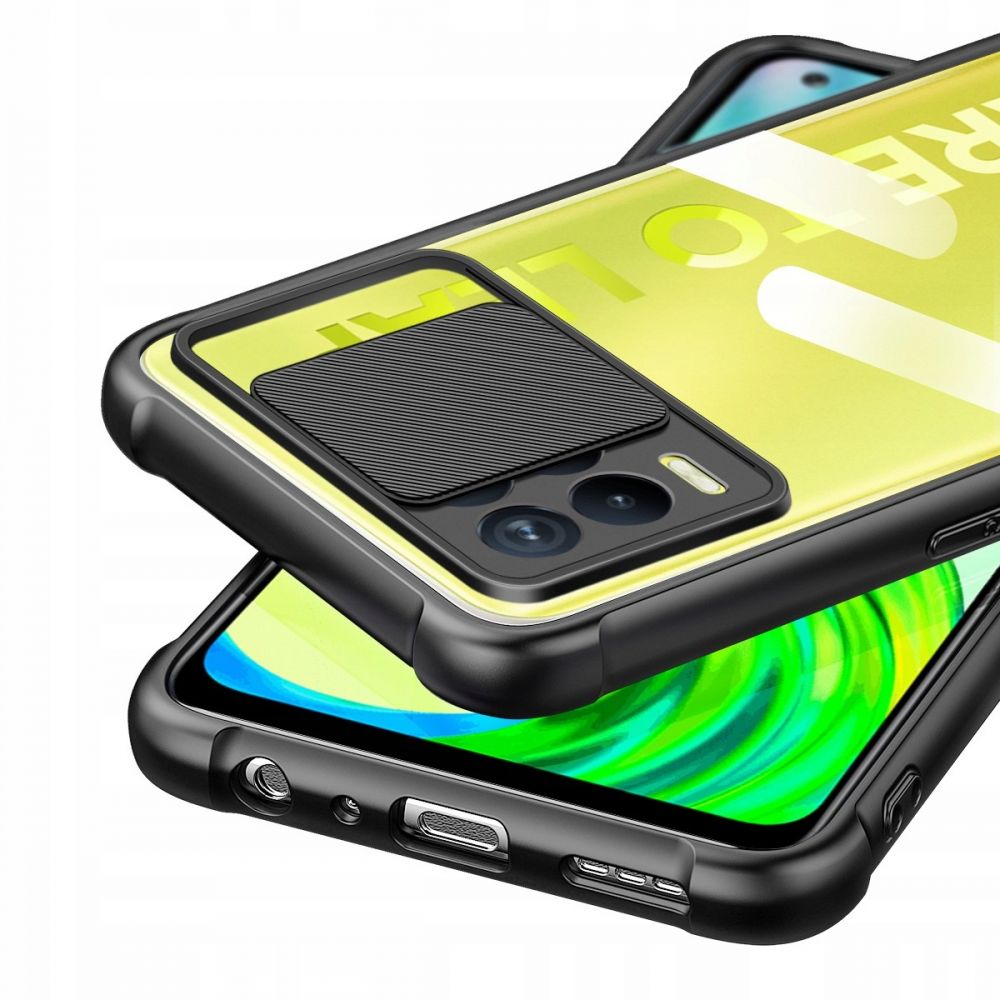etui Tech-protect Camshield czarne Realme 8 Pro / 8 etui Tech-protect Camshield czarne Realme 8 Pro / 8