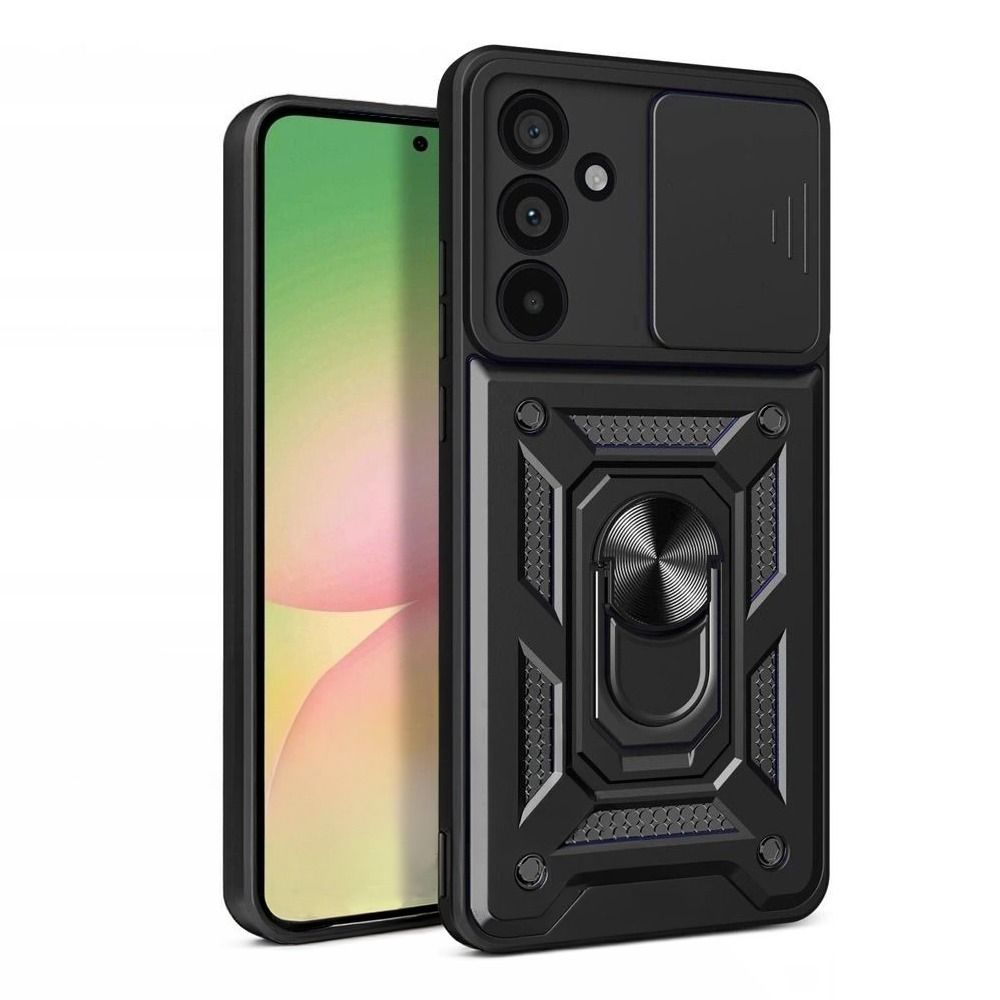etui Tech-protect Camshield Pro czarne Samsung Galaxy A27 5G / 8