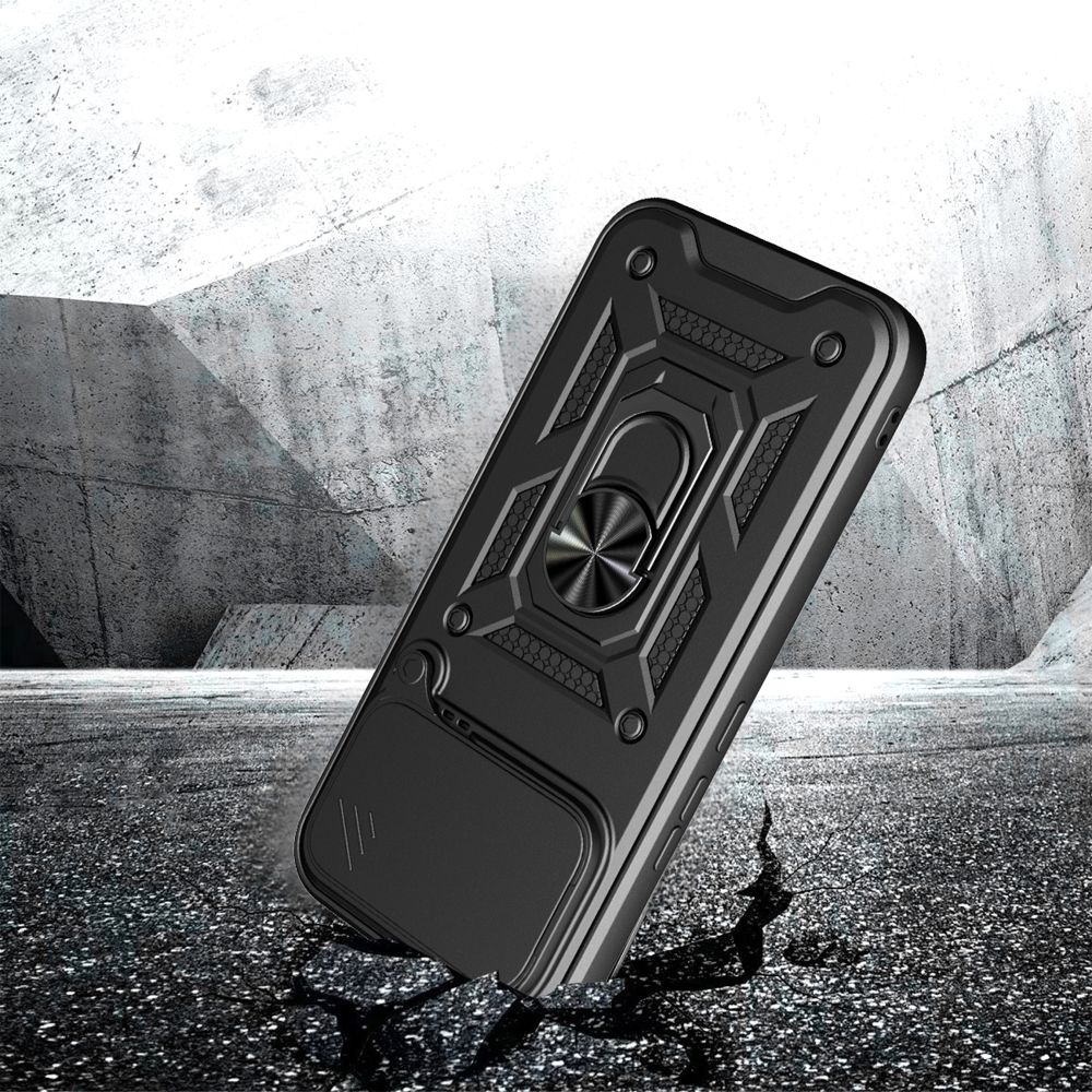 etui Tech-protect Camshield Pro czarne Xiaomi Poco F8 Ultra / 3