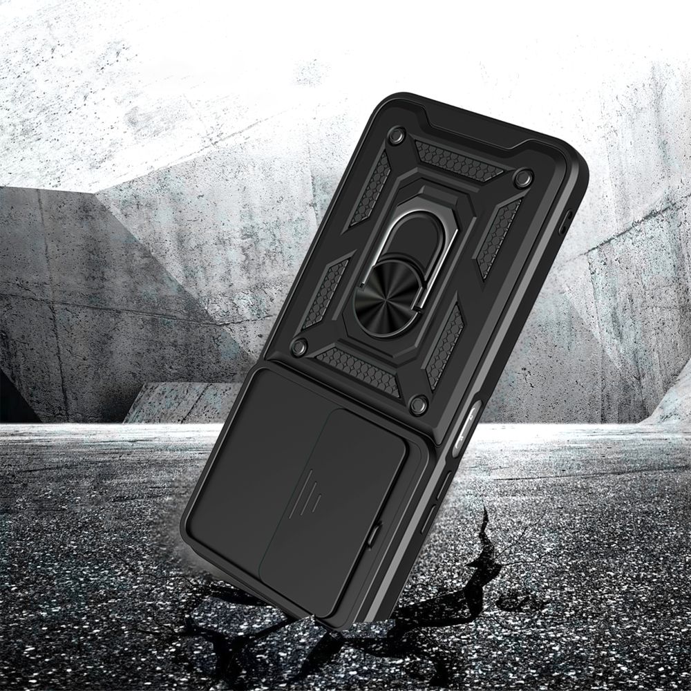 etui Tech-protect Camshield Pro czarne Xiaomi Redmi 15 4G / 6