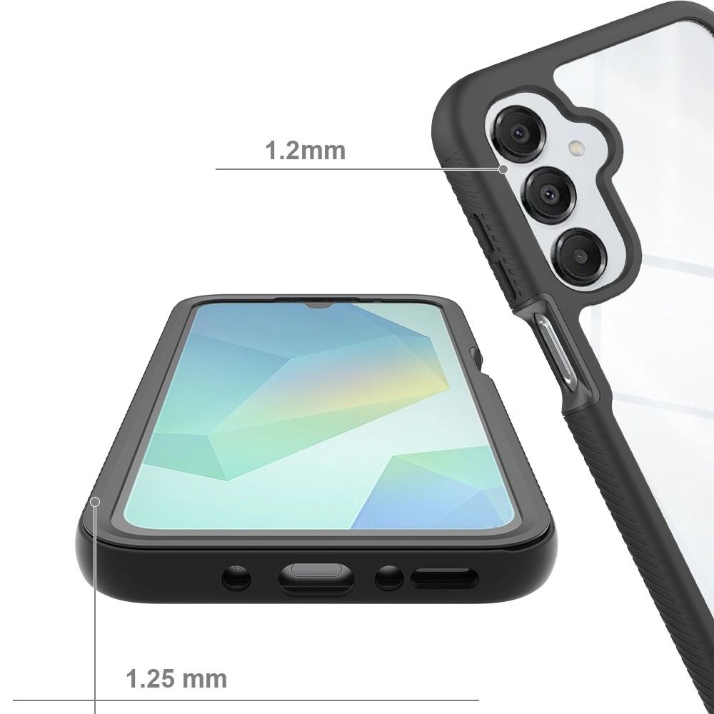 etui Tech-protect Defense czarne Samsung Galaxy A17 / 3