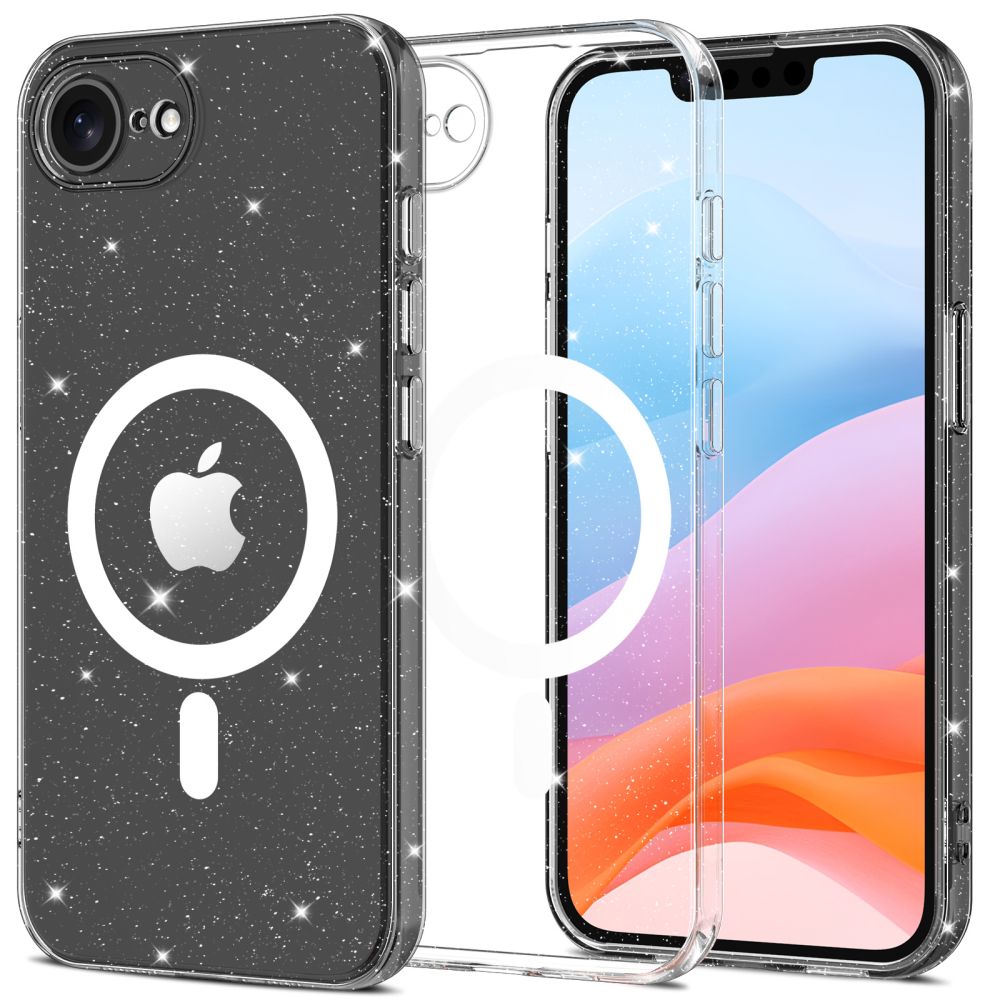 etui Tech-Protect FlexAir Magsafe glitter Apple iPhone 17e