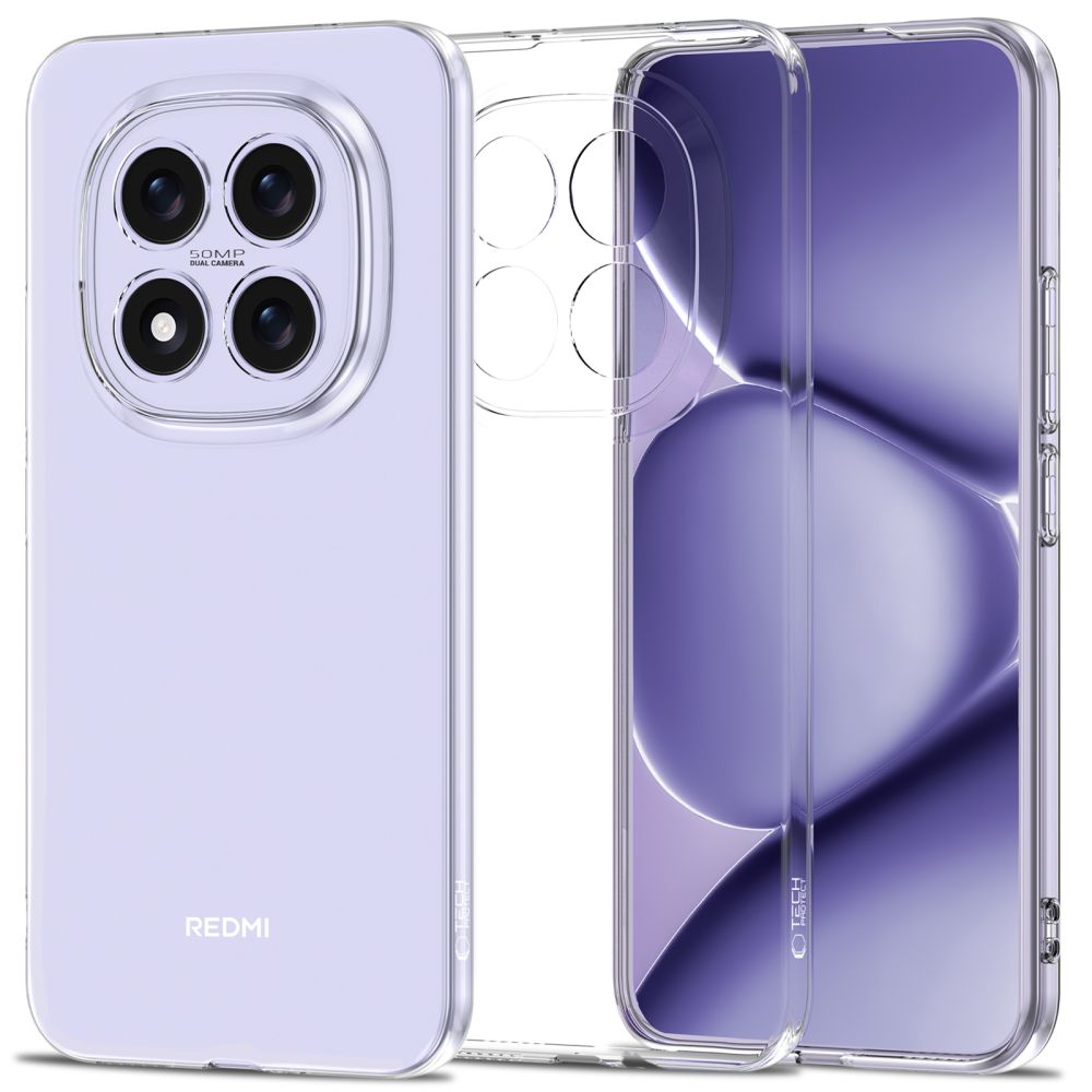 etui Tech-Protect FlexAir prze�roczyste Xiaomi Redmi Note 15 Pro 5G