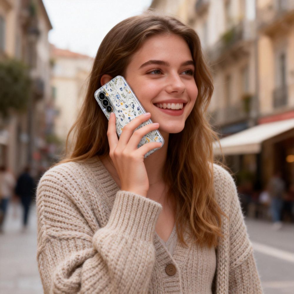 etui Tech-Protect FlexAir Spring flowers Samsung Galaxy A37 5G / 7