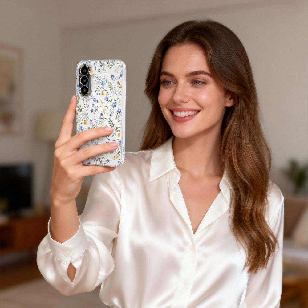 etui Tech-Protect FlexAir Spring flowers Samsung Galaxy A37 5G / 8