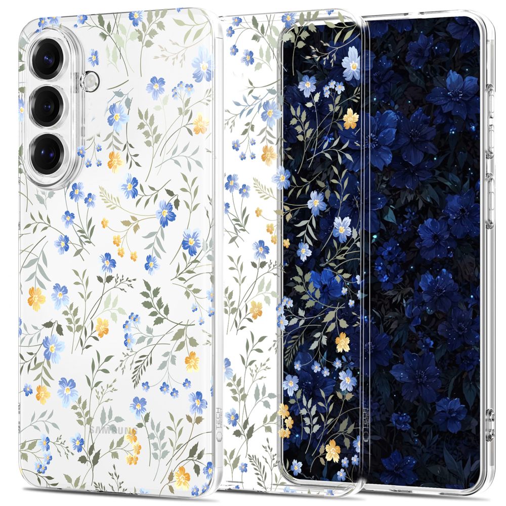 etui Tech-Protect FlexAir Spring flowers Samsung Galaxy S26
