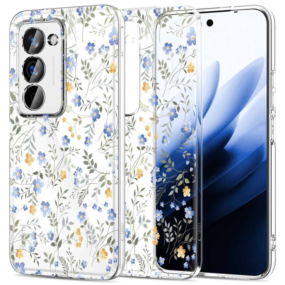 etui Tech-Protect FlexAir Spring flowers Xiaomi Redmi 15 4G