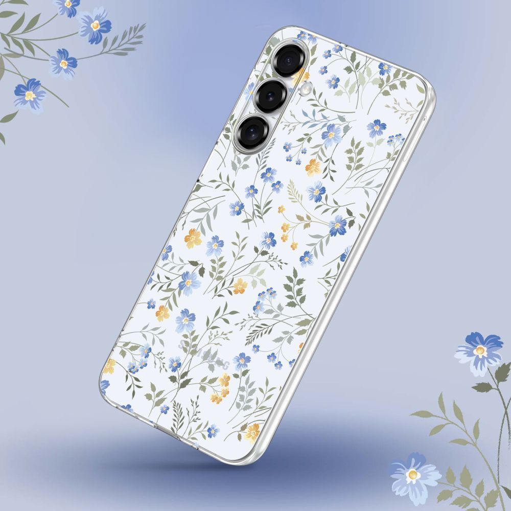 etui Tech-Protect FlexAir Spring flowers Xiaomi Redmi 15 4G / 2