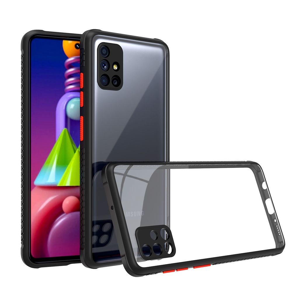 etui Tech-protect Hybridshell Czarne Samsung Galaxy M51