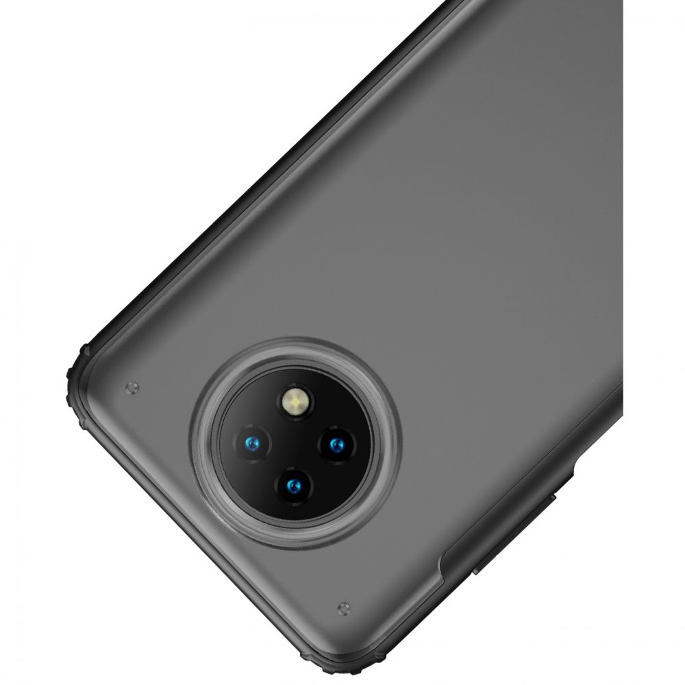 etui Tech-protect Hybridshell czarne Xiaomi Note 9T 5G / 4