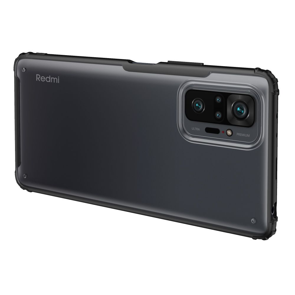 etui Tech-protect Hybridshell czarne Xiaomi Redmi Note 10 Pro / 4