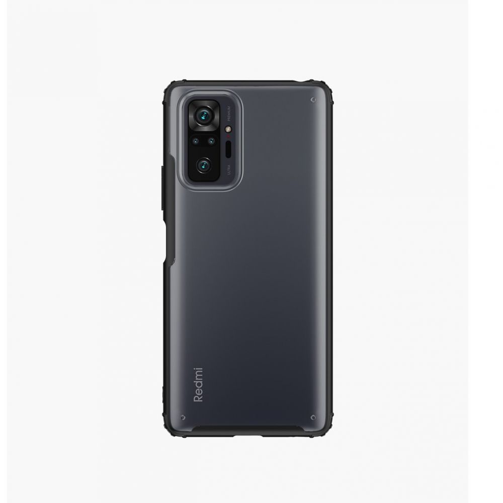 etui Tech-protect Hybridshell czarne Xiaomi Redmi Note 10 Pro / 6