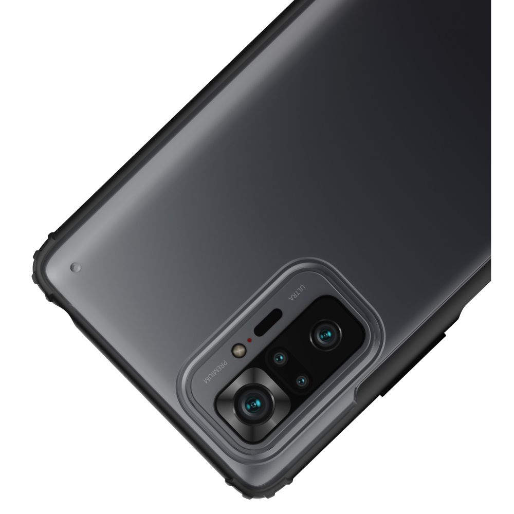 etui Tech-protect Hybridshell czarne Xiaomi Redmi Note 10 Pro / 7