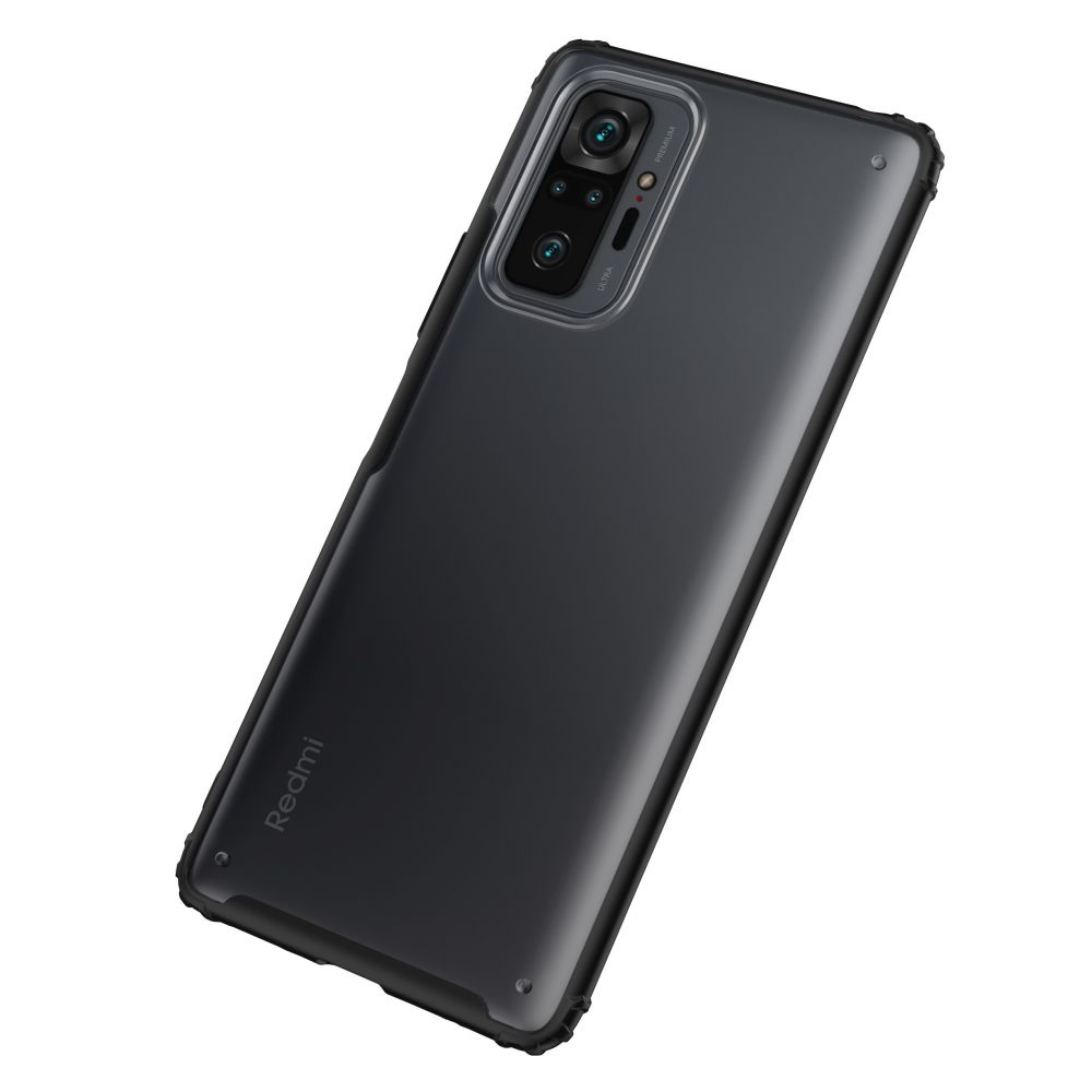 etui Tech-protect Hybridshell czarne Xiaomi Redmi Note 10 Pro / 8