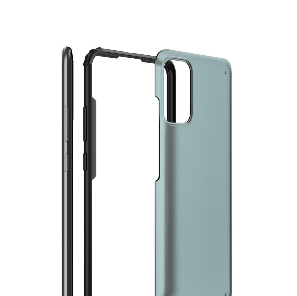 etui Tech-protect Hybridshell Frost czarne Samsung A02S / 9