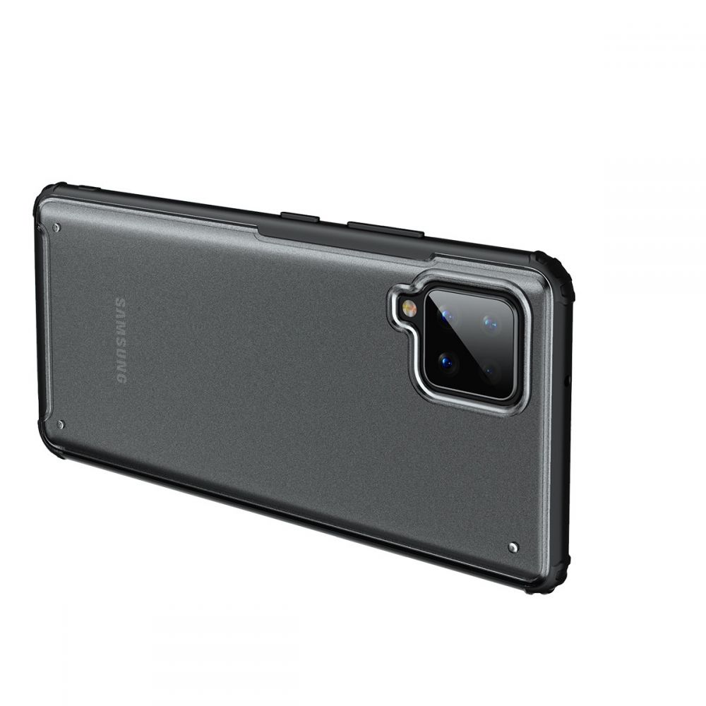 etui Tech-protect Hybridshell Frost czarne Samsung Galaxy A42 5G / 2