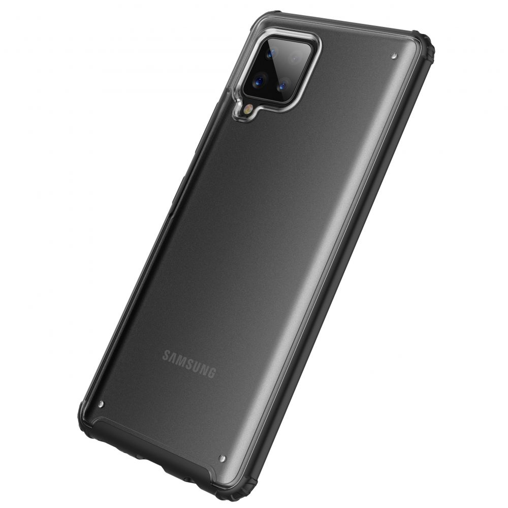 etui Tech-protect Hybridshell Frost czarne Samsung Galaxy A42 5G / 7