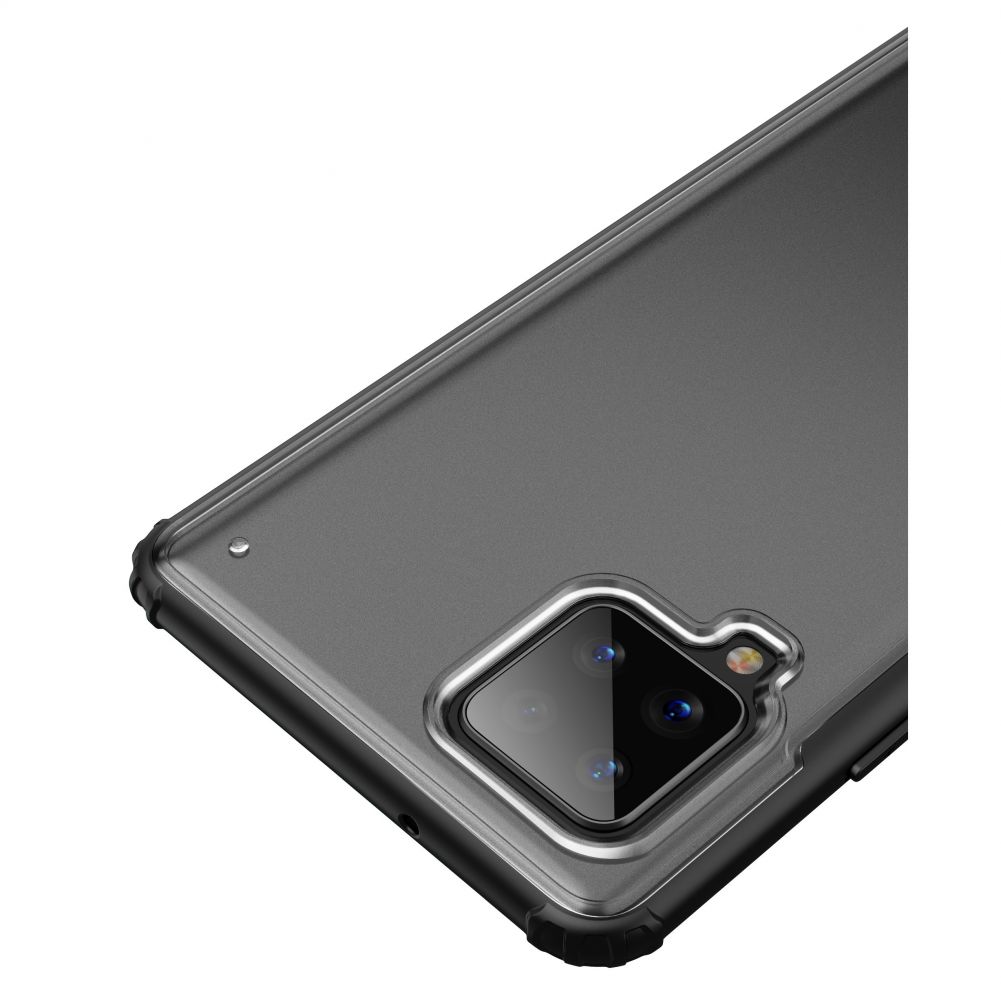etui Tech-protect Hybridshell Frost czarne Samsung Galaxy A42 5G / 9