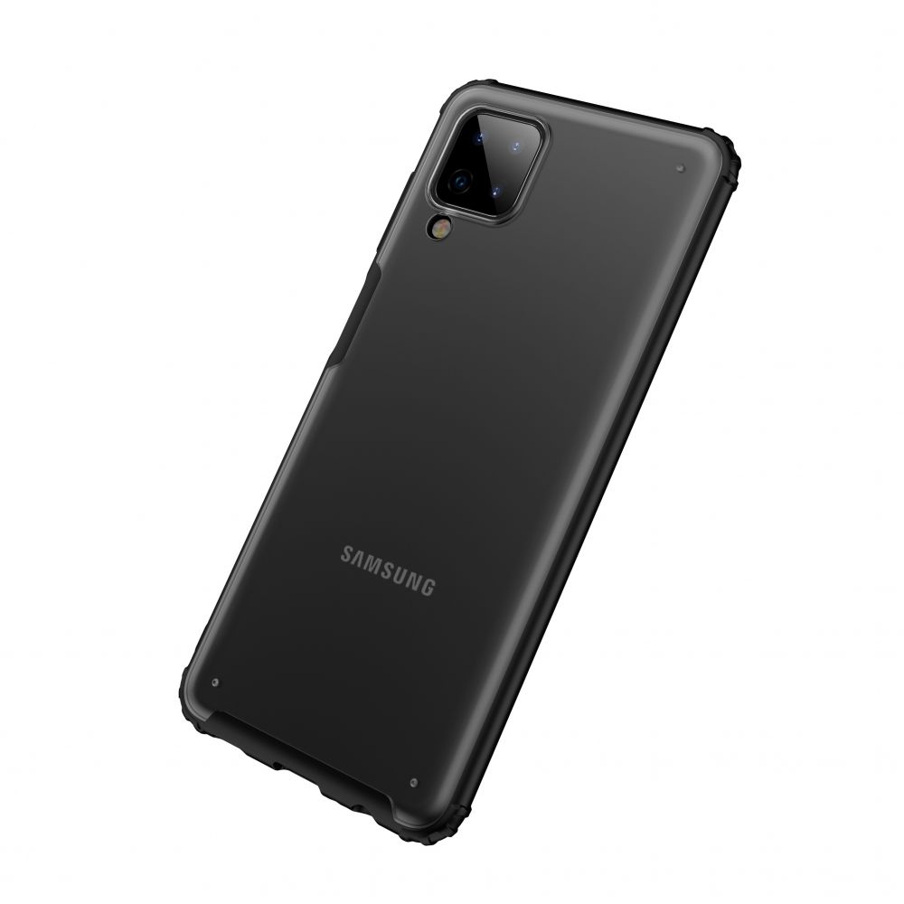 etui Tech-protect Hybridshell Frost czarne Samsung Galaxy M12 / 6 etui Tech-protect Hybridshell Frost czarne Samsung Galaxy M12 / 6