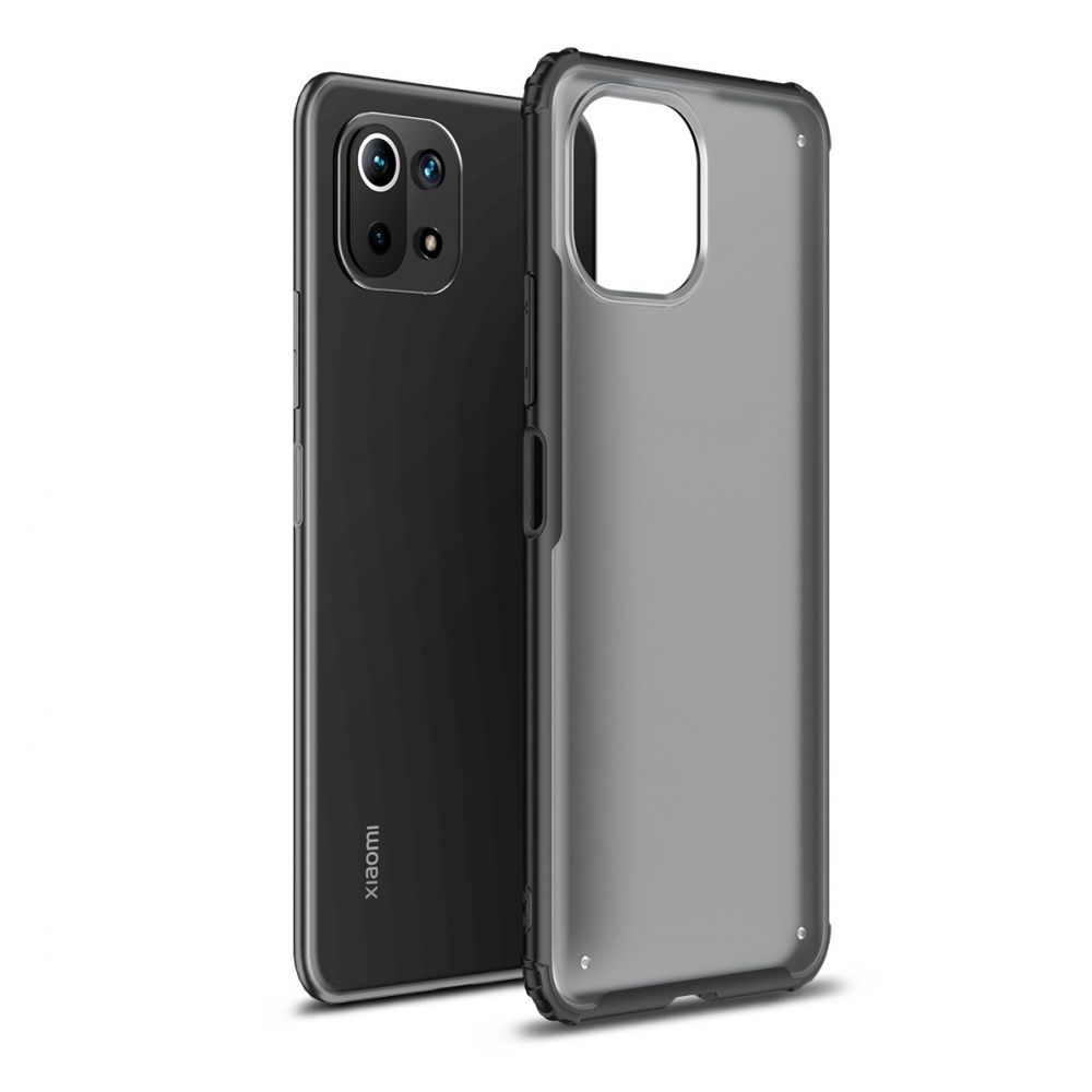 etui Tech-protect Hybridshell Frost czarne Xiaomi Mi 11 Lite 5G