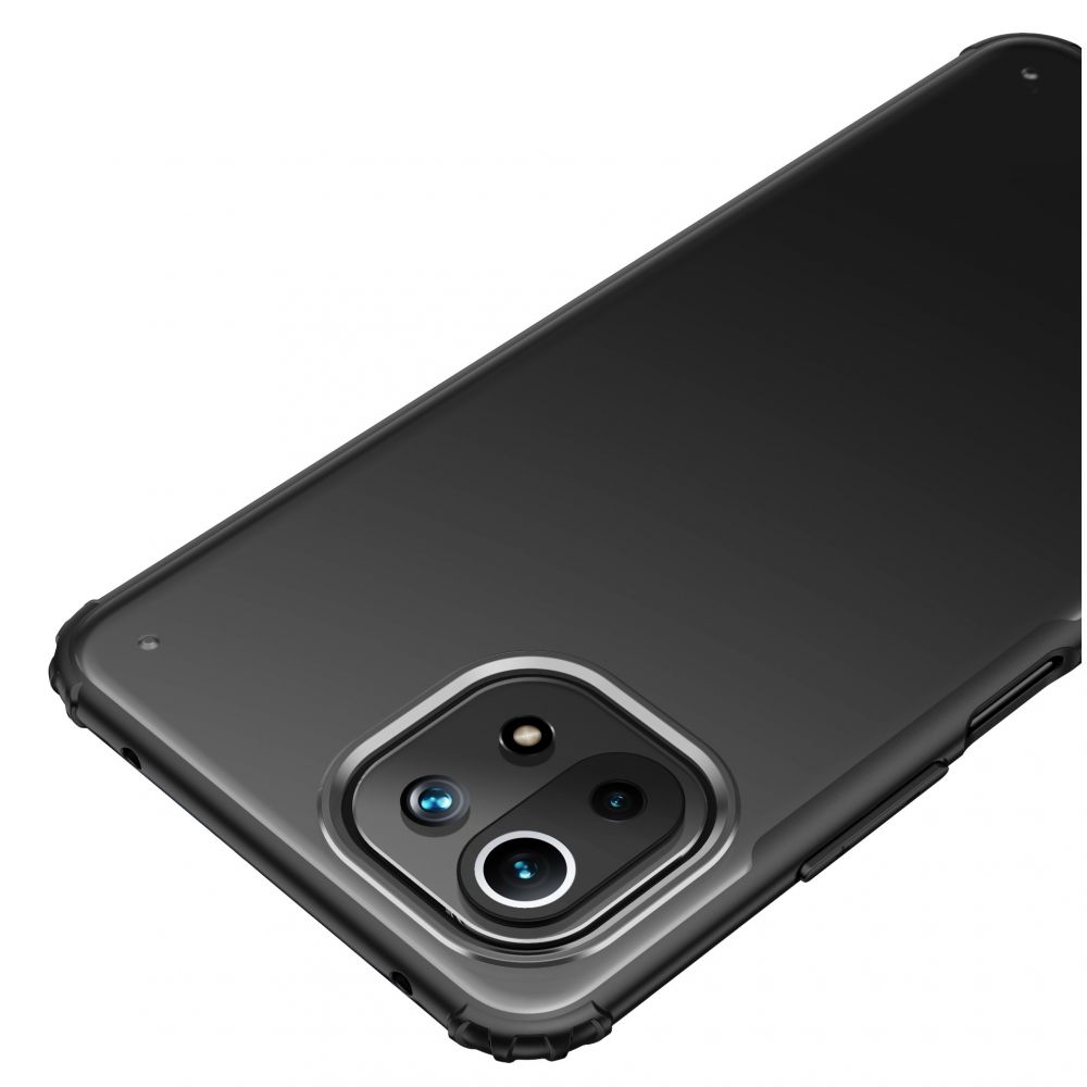 etui Tech-protect Hybridshell Frost czarne Xiaomi Mi 11 Lite 5G / 7