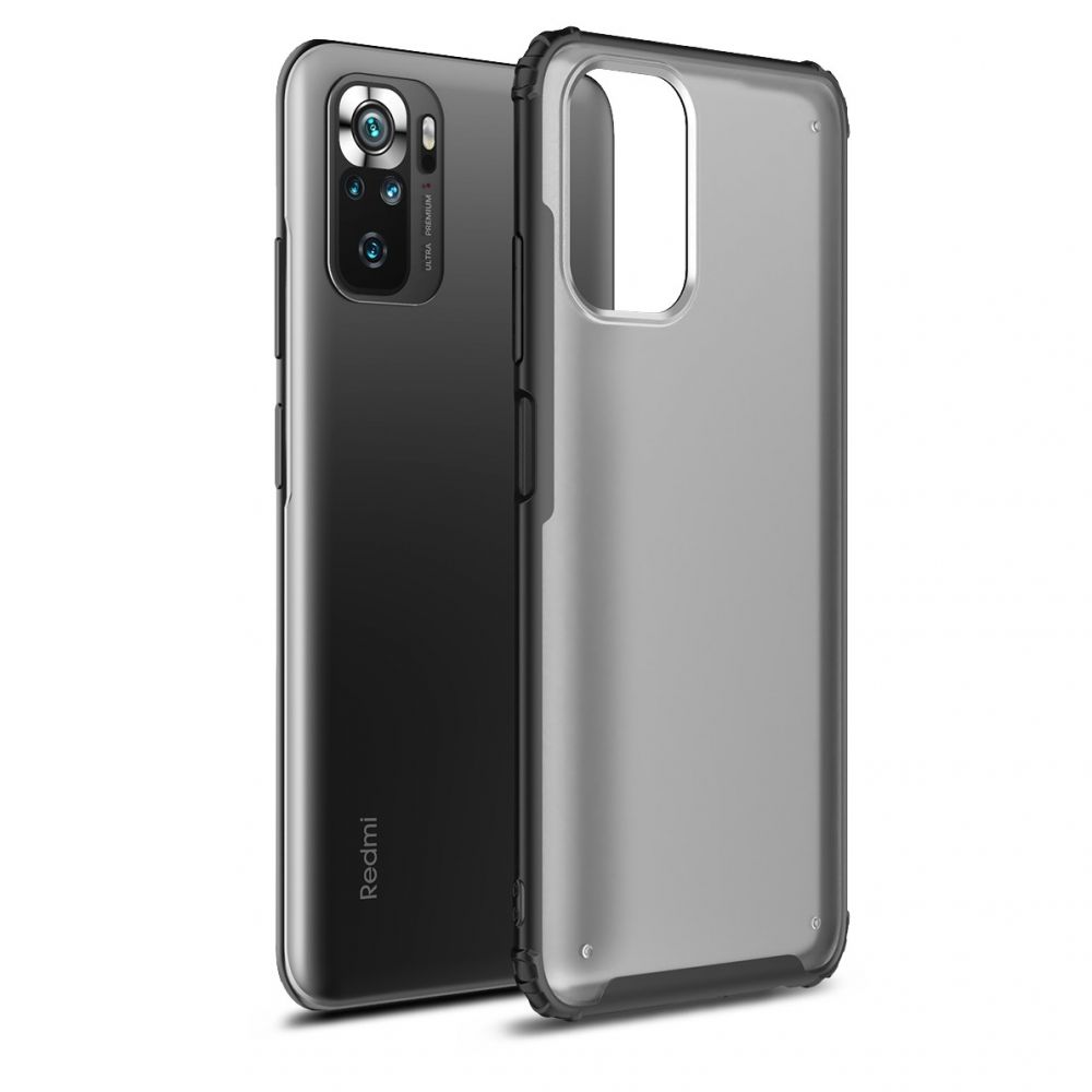 etui Tech-protect Hybridshell Frost czarne Xiaomi Redmi Note 10S