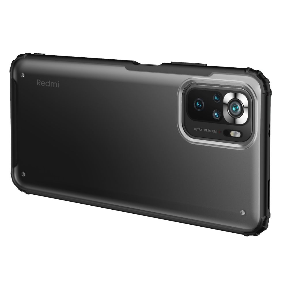 etui Tech-protect Hybridshell Frost czarne Xiaomi Redmi Note 10S / 3