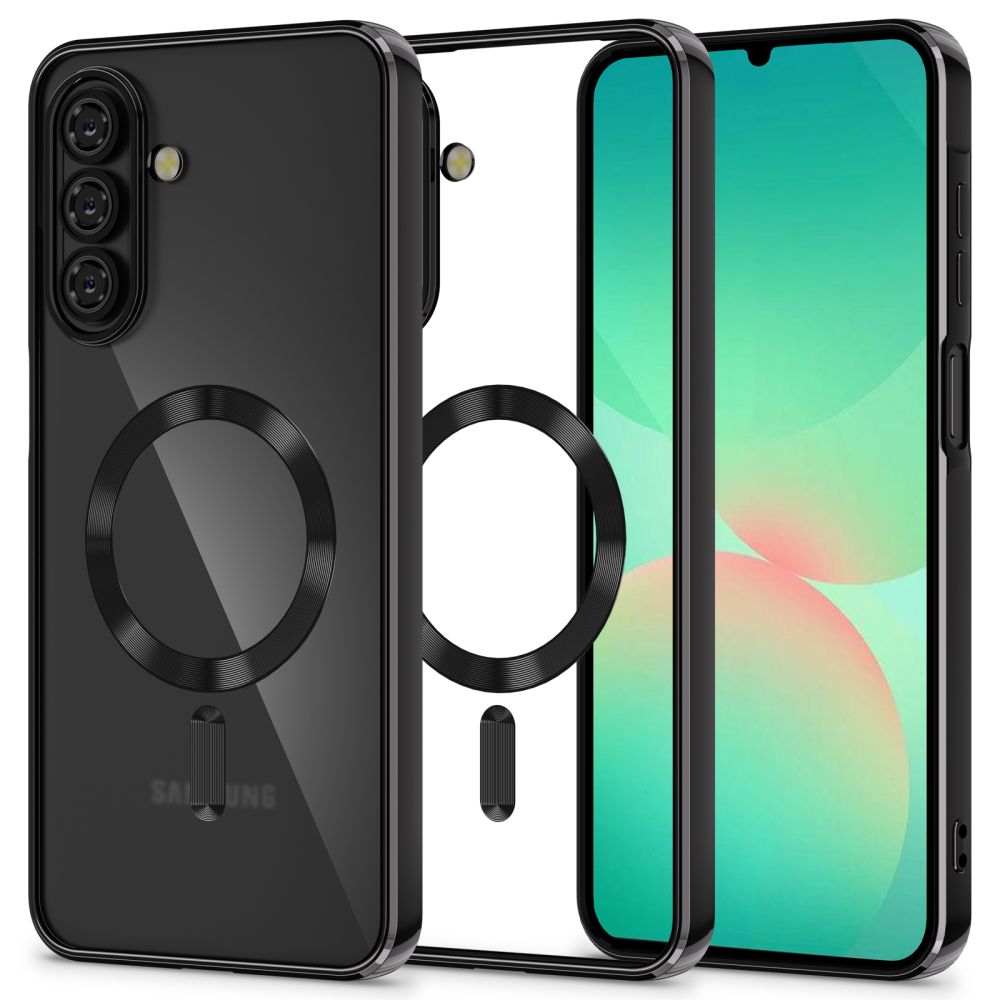 etui Tech-protect Magflex Magsafe czarne Samsung Galaxy A17