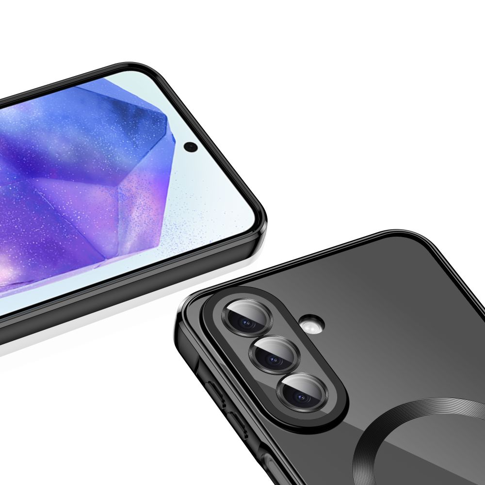 etui Tech-protect Magflex Magsafe czarne Samsung Galaxy A27 5G / 3