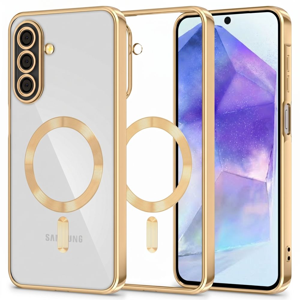 etui Tech-protect Magflex Magsafe Shiny z�ote Samsung Galaxy A27 5G