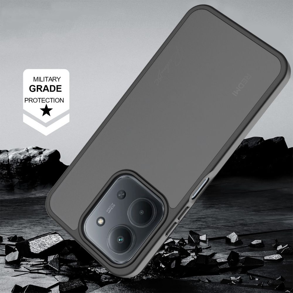 etui Tech-protect Magmat czarne Xiaomi Poco C85 / 3
