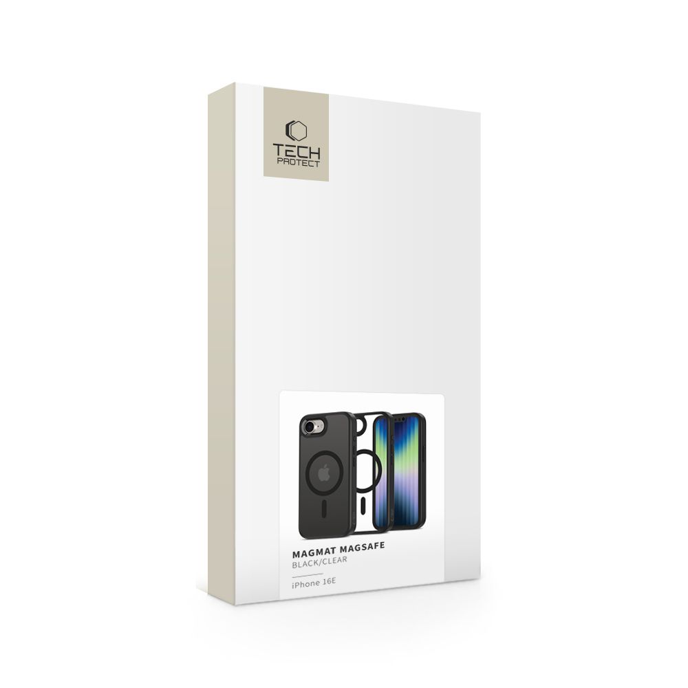 etui Tech-protect Magmat Magsafe czarne Apple iPhone 17e / 5
