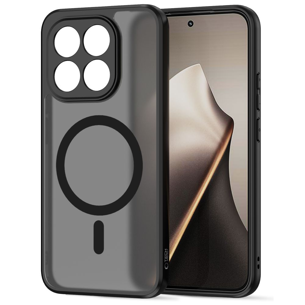 etui Tech-protect Magmat Magsafe czarne Xiaomi 15T 5G / 2
