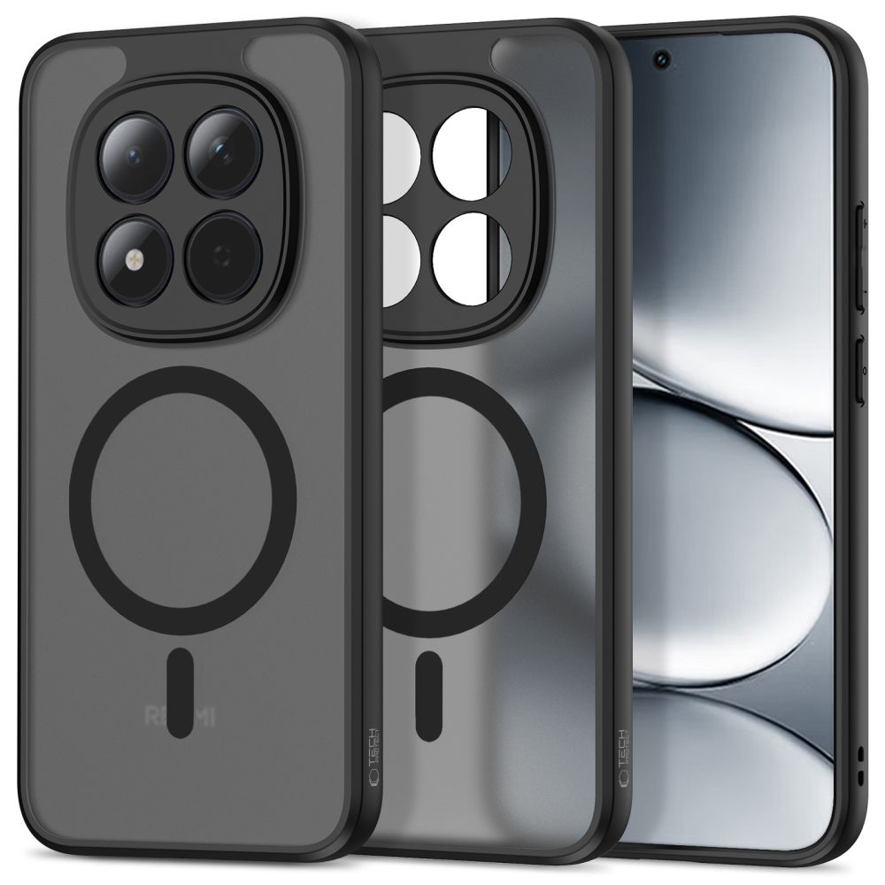 etui Tech-protect Magmat Magsafe czarne Xiaomi Redmi Note 15 Pro 5G