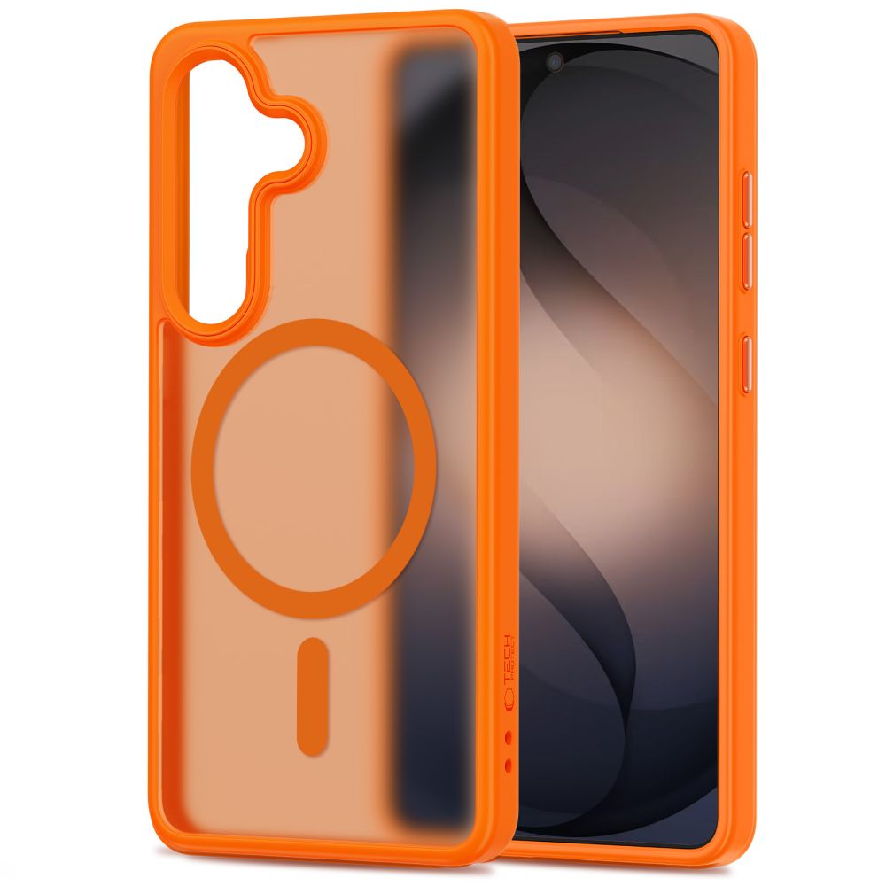 etui Tech-protect Magmat Magsafe Matte orange Samsung Galaxy S26 / 2