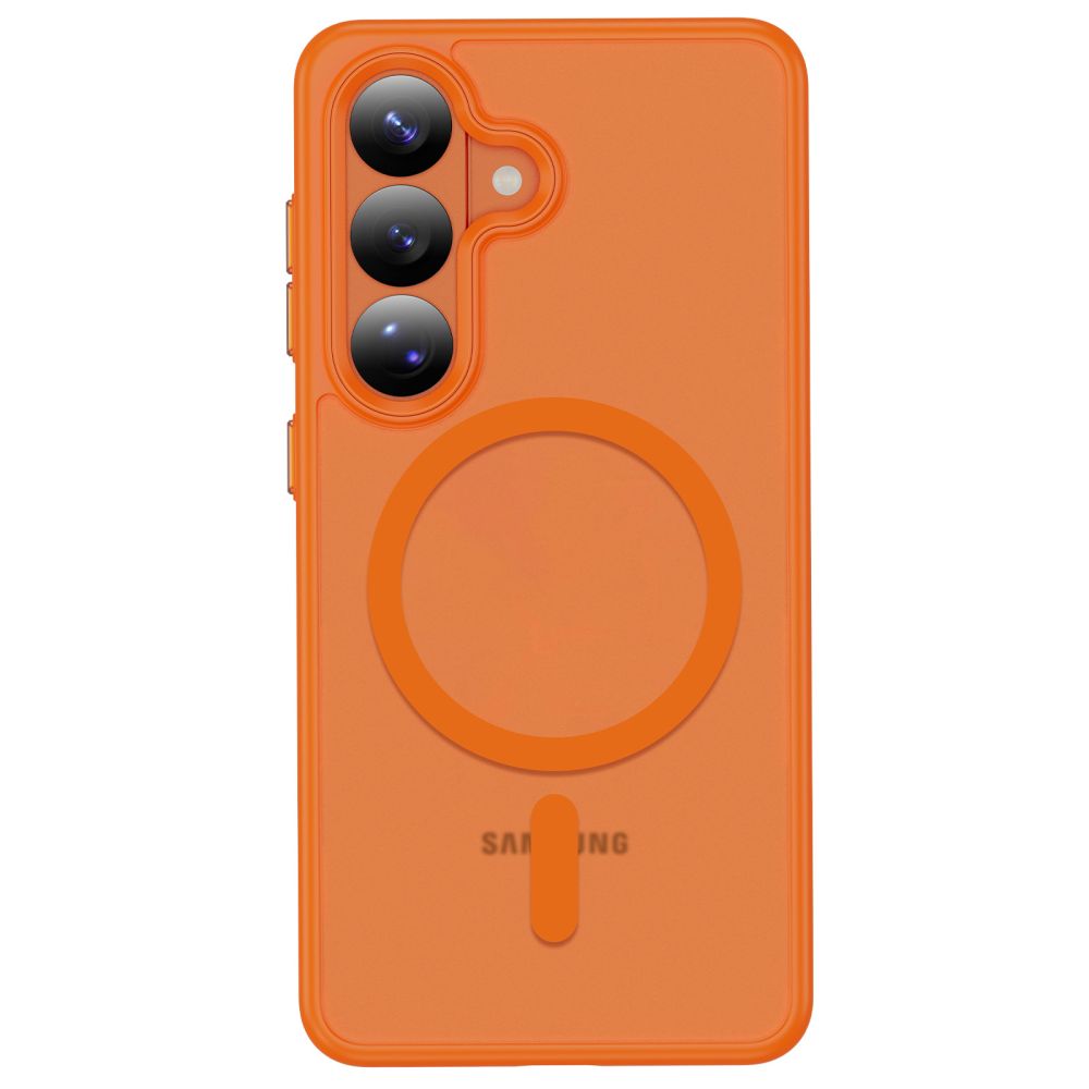 etui Tech-protect Magmat Magsafe Matte orange Samsung Galaxy S26 / 3