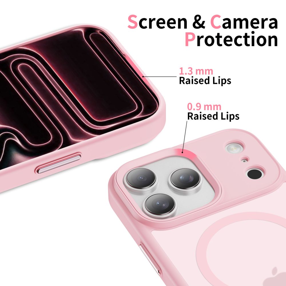 etui Tech-protect Magmat Magsafe Matte r�owe Apple iPhone 17 Pro / 4