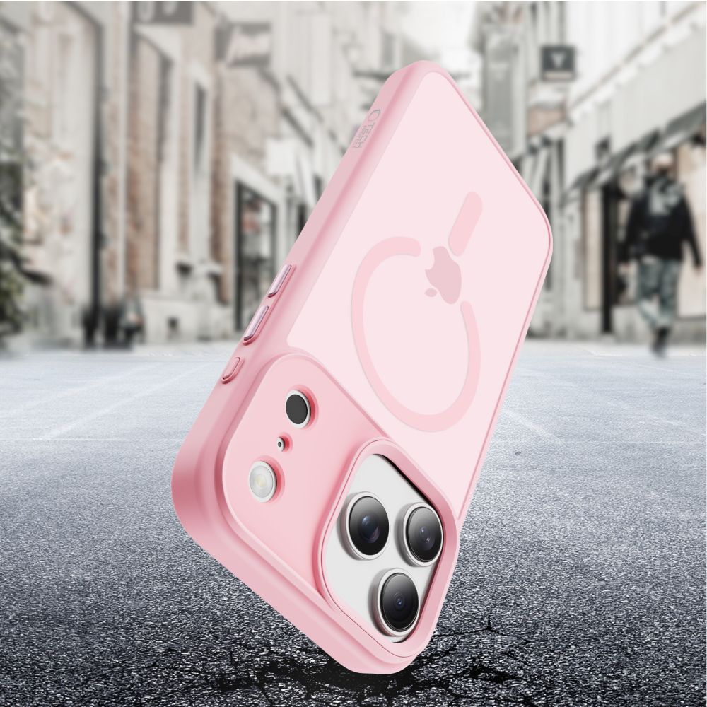 etui Tech-protect Magmat Magsafe Matte r�owe Apple iPhone 17 Pro / 6