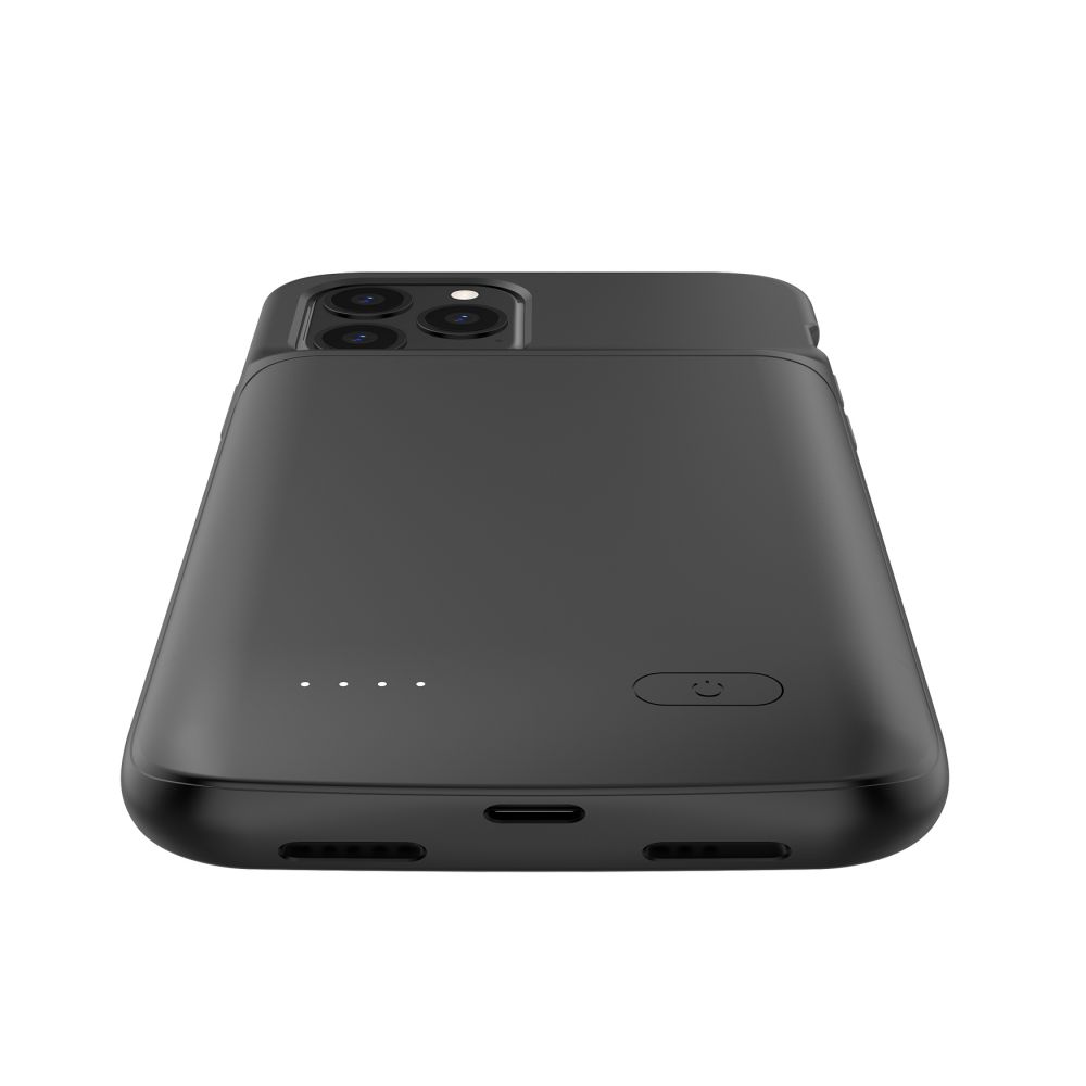 etui Tech-protect Powercase 4800mah Czarne Apple iPhone 12 / 7