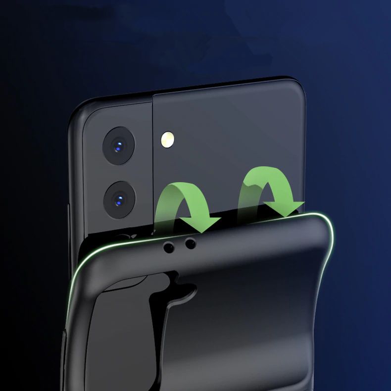 etui Tech-protect Powercase 6000mah czarne Samsung s21 Plus / 2