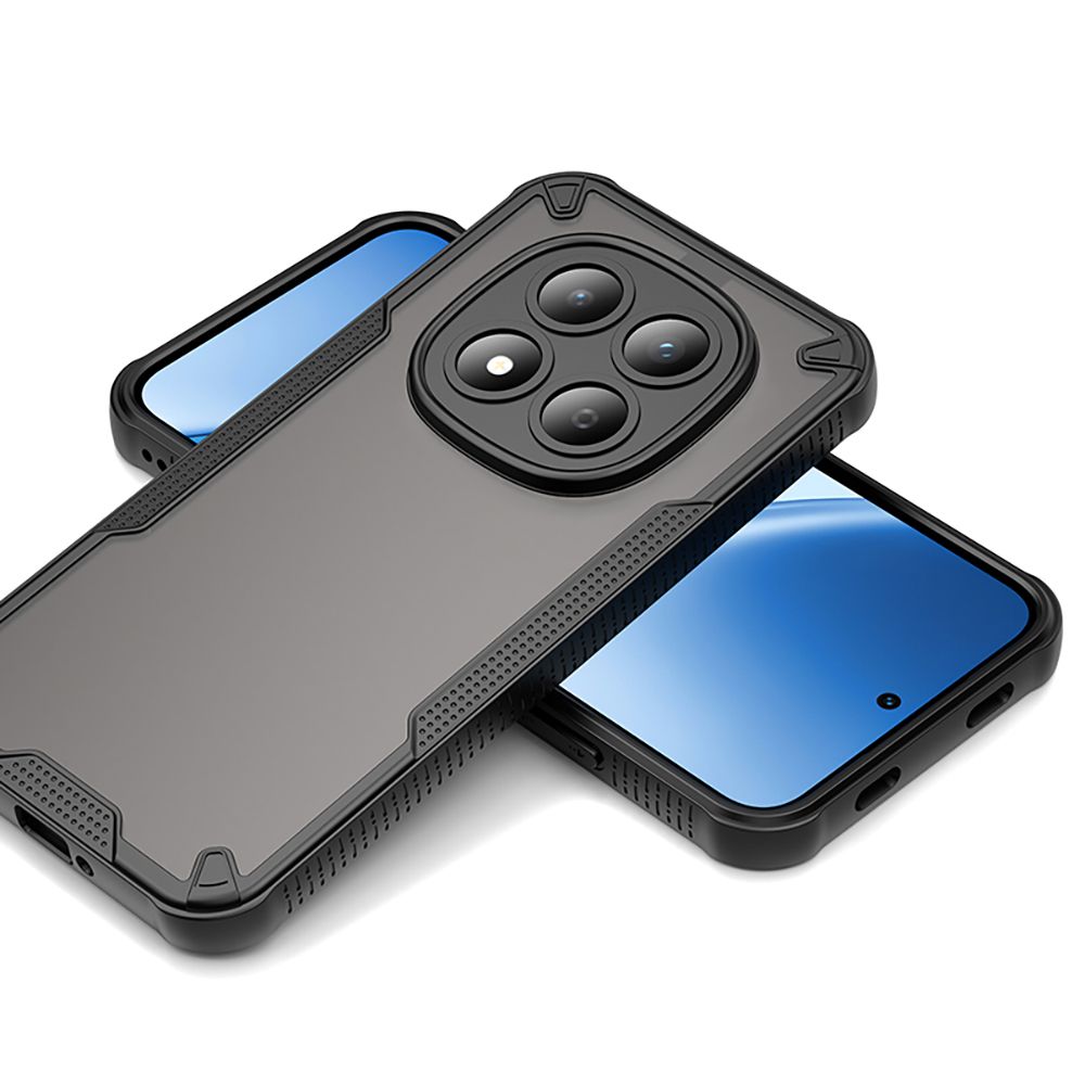 etui Tech-protect Rugged Shield czarne Xiaomi Redmi Note 15 Pro 5G / 3