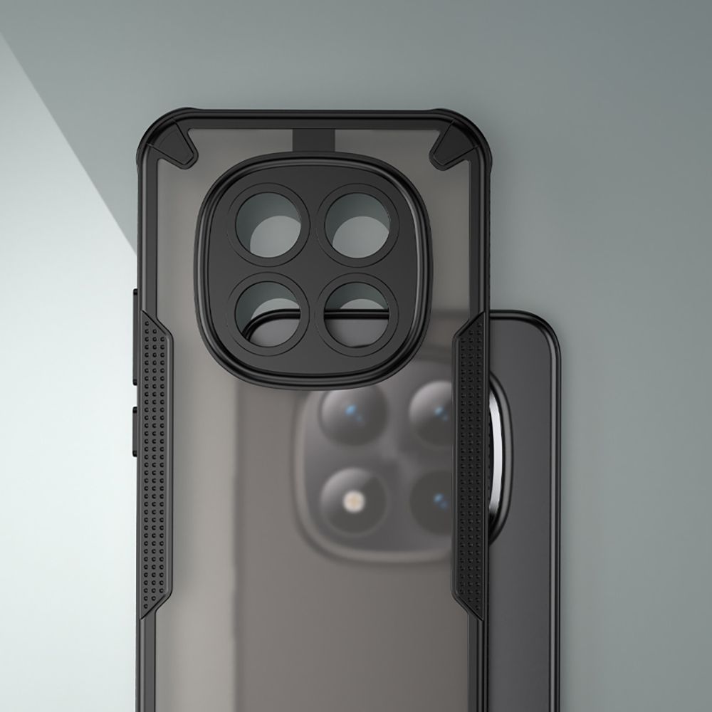 etui Tech-protect Rugged Shield czarne Xiaomi Redmi Note 15 Pro Plus 5G / 6