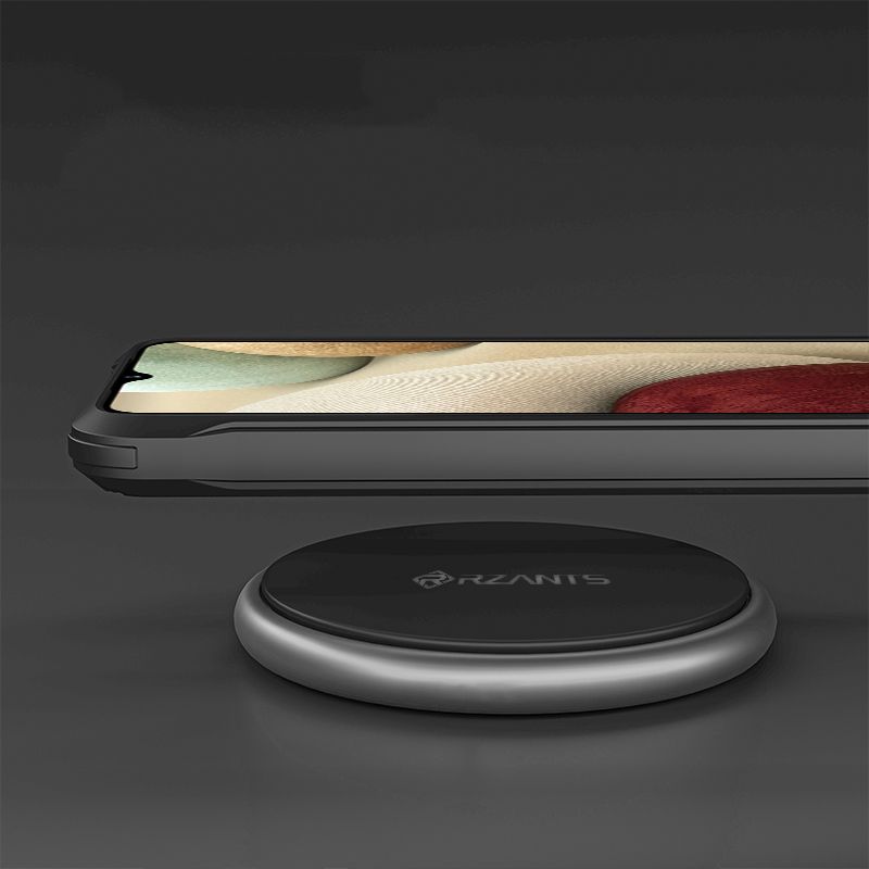 etui Tech-protect Rzants czarne Samsung Galaxy A12 / 6