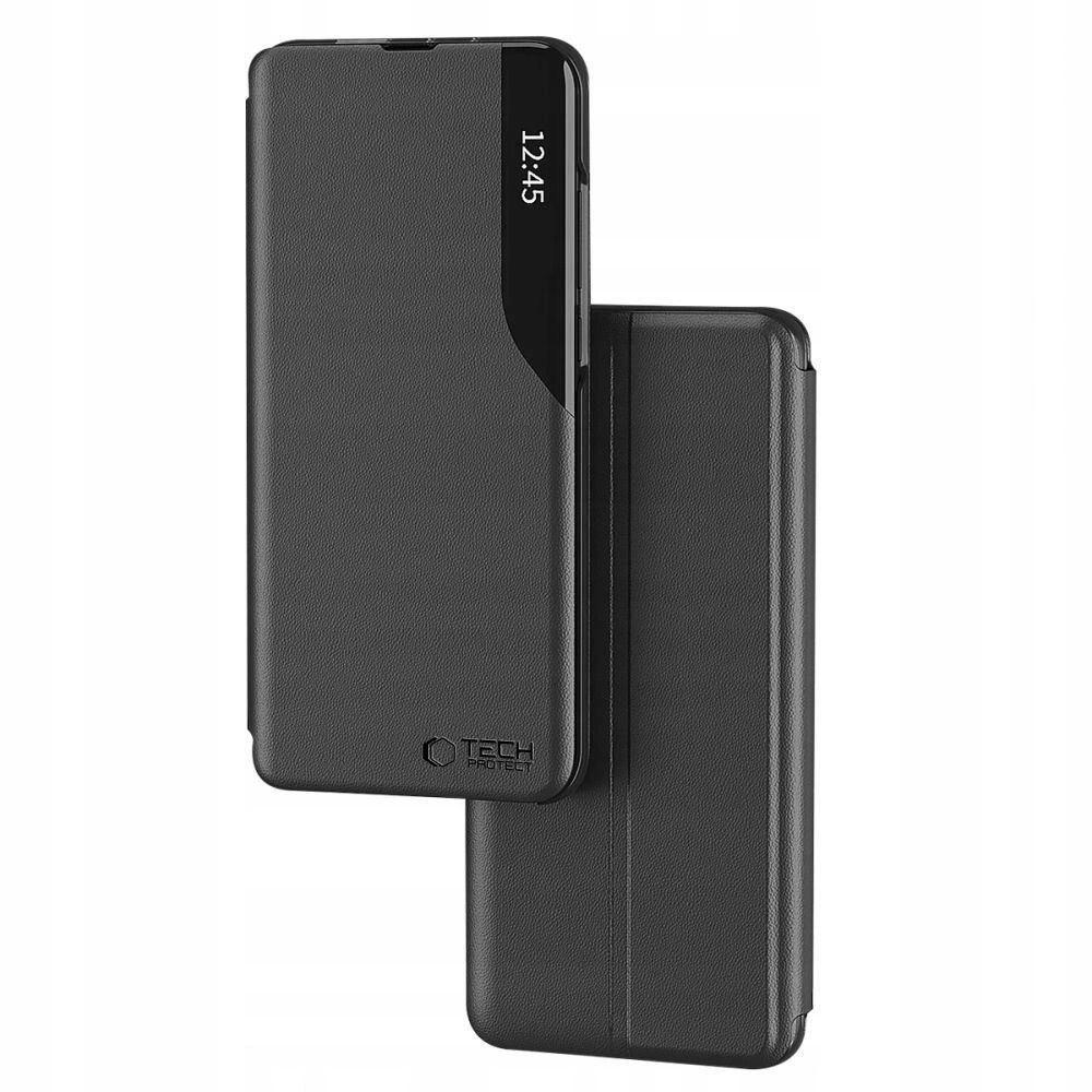 etui Tech-protect Smart View czarne Samsung Galaxy A57 5G / 2