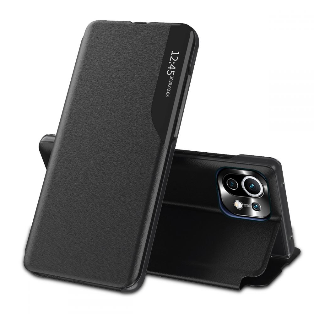 etui Tech-protect Smart View czarne Xiaomi Mi 11 Lite 5G