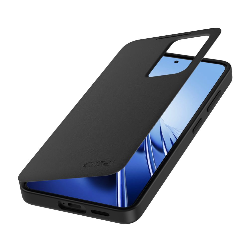 etui Tech-protect Smart Wallet czarne Samsung Galaxy A37 5G / 3